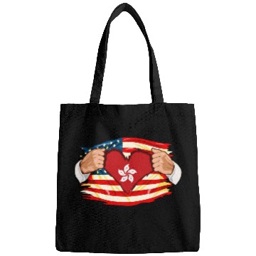 Discover Hong Kongese Who Live in America HongKong Flag Bags