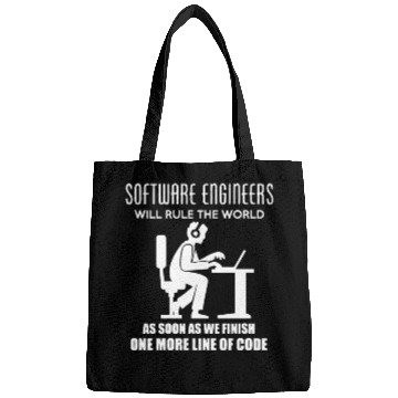 Discover Software Engineers Will Rule The World Bags