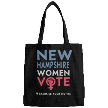 Discover New Hampshire Women Vote Voter 2022 Election Bags