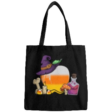 Discover Halloween Candy Corn Apple Bags