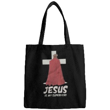 Discover Jesus Is My Superhero Bags