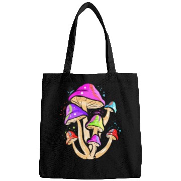 Discover Trippy Space Shroom Mushroom Bags