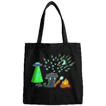 Discover Trick or Treat - Alien Camping Kitten Bags