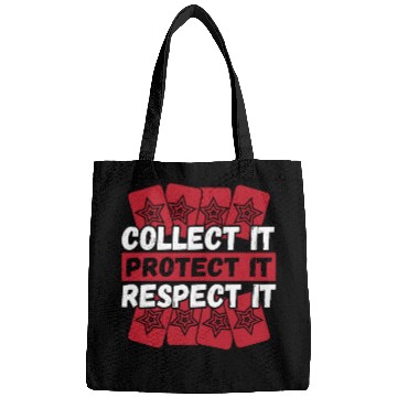 Discover Collect It Protect It Respect It Trading Card Bags