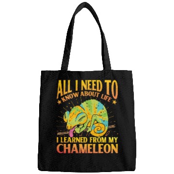 Discover All I need to know about life Chameleon Bags