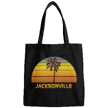 Discover Jacksonville Florida Palm Tree Christmas Lights Bags