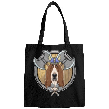 Discover Basset Hound I Valhalla I Viking Bags