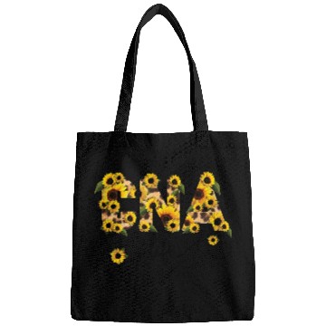 Discover CNA Life Nursing Sunflower Lover Bags