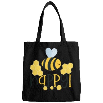 Discover Bee Happy Honey bees Bags
