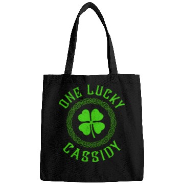Discover One Lucky Cassidy Irish Family 4 Leaf Clover Bags