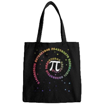 Discover Colorful 3.14 Pi Circle Bags