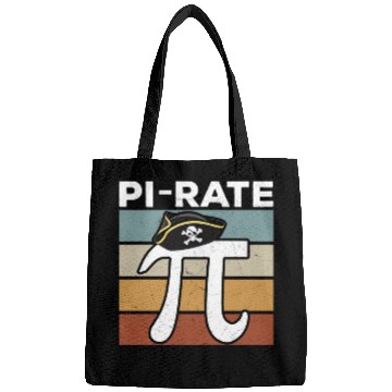 Discover Pirate Girls Boys Pi Symbol 3.14 Math Bags