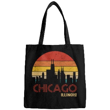 Discover Chicago Illinois City Bags