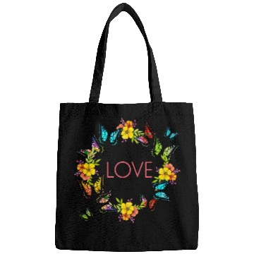 Discover love and butterflies. Bags