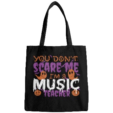 Discover Ghost Pumpkin Music Teacher Halloween Bags