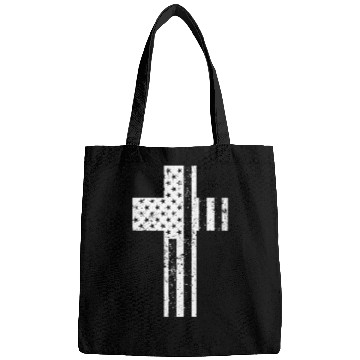 Discover US Flag Cross American Army Veterans Bags