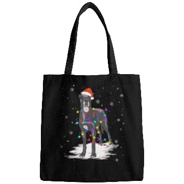 Discover Great Dane With Christmas Lights Santa Bags
