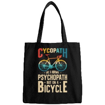Discover Funny Cycling Riders Cyclist Bicycle Mountain Bags