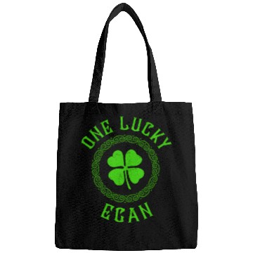 Discover One Lucky Egan Irish Family Four Leaf Clover Bags