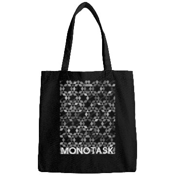Discover Black and white design by MONOTASK Bags