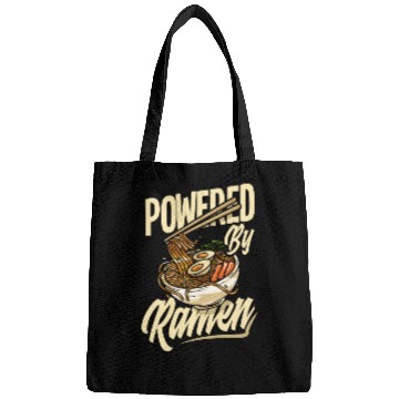 Discover Powered By Ramen Funny Ramen Lover Gift Bags