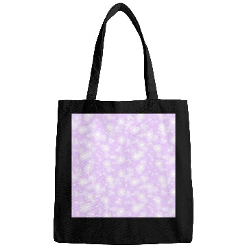 Discover Violet Snowflakes Pattern Bags