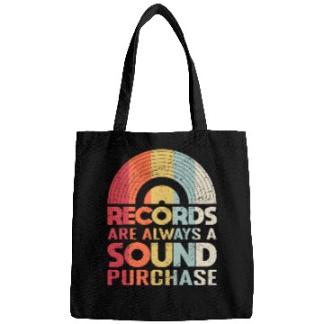 Discover Vinyl Collector Joke Record Collection Bags