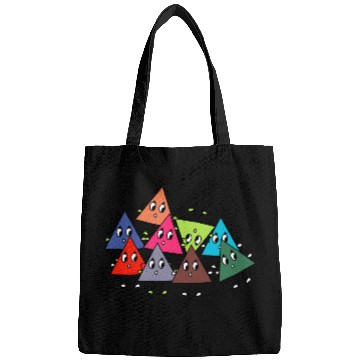 Discover Funny triangles math teacher teacher mathematics Bags