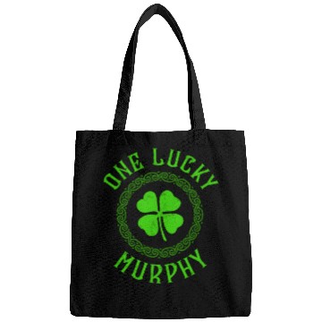 Discover One Lucky Murphy Irish Family Four Leaf Clover Bags