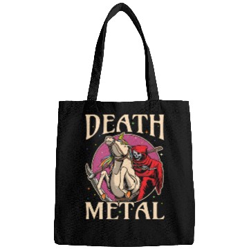 Discover Reaper Rock Satan Unicorn Festivals Death Metal Bags