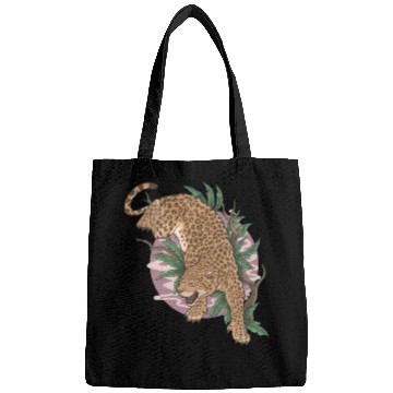 Discover leopard wild animal climb Bags