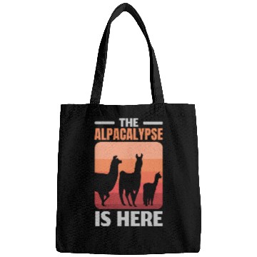 Discover The Alpacalypse Is Here Llama Alpaca Whisperer Bags
