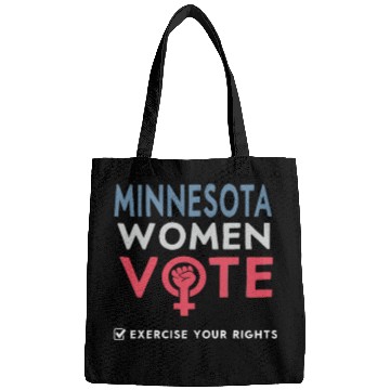 Discover Minnesota Women Vote Voter 2022 Election Feminist Bags