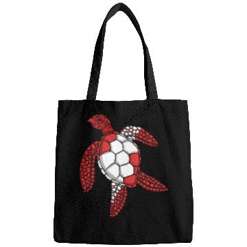 Discover Scuba Diver Red White Flag Turtle Scuba Diving Bags