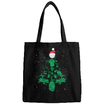 Discover Golfing Christmas Tree Bags