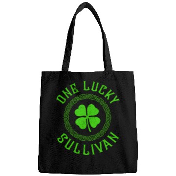 Discover One Lucky Sullivan Irish Family Four Leaf Clover Bags