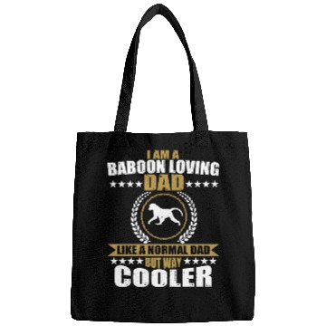 Discover Baboon Loving Dad For Men Bags