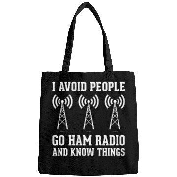 Discover I avoid people, go Ham Radio Bags