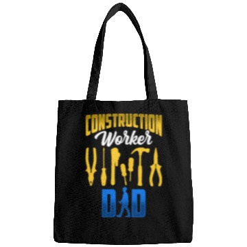 Discover Construction Worker Dad Teamwork Site Bags