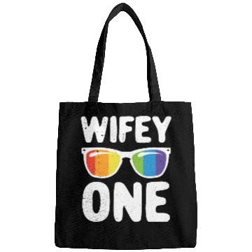Discover Wife One Funny Lgbt Lesbian Couple LGBT Pride Gay Bags