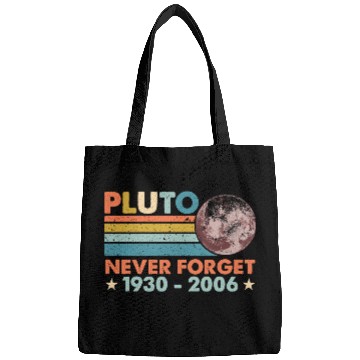 Discover Pluto Never Forget Astronomy Space Science Nerd Bags