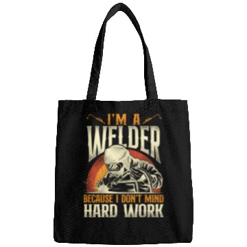 Discover Welder Welding Vintage Retro I'm A Bags