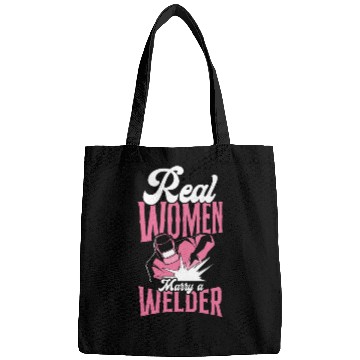 Discover Welder Welding Wife Marriage Bags