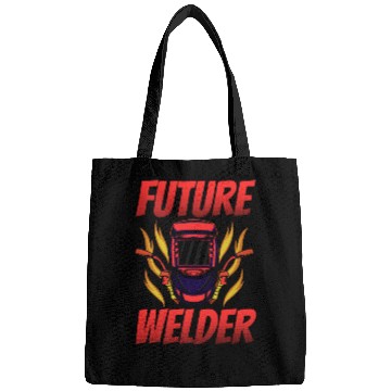 Discover Welder Welding Vintage Future Bags