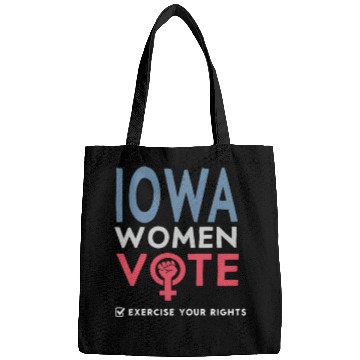 Discover Iowa Women Vote Voter 2022 Election Feminist Bags