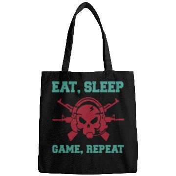 Discover Eat Sleep Game Repeat | Video Game Console Gaming Bags