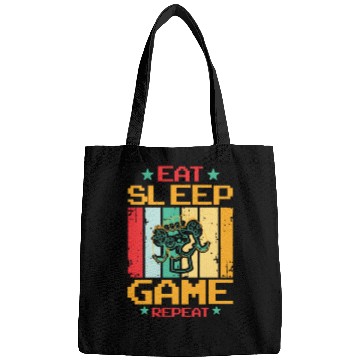 Discover Eat Sleep Game Repeat | Video Game Console Gaming Bags
