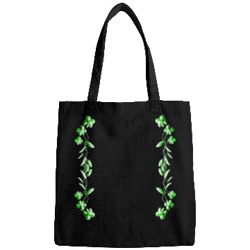 Discover green line dash plant Bags