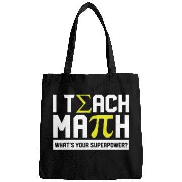 Discover i teach math Bags
