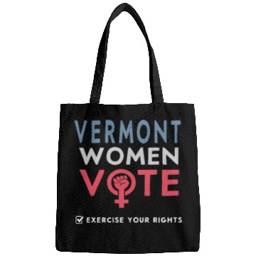 Discover Vermont Women Vote Voter 2022 Election Feminist Bags